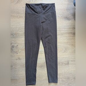 Black‎ Bow Dark Gray Leggings Women's Large